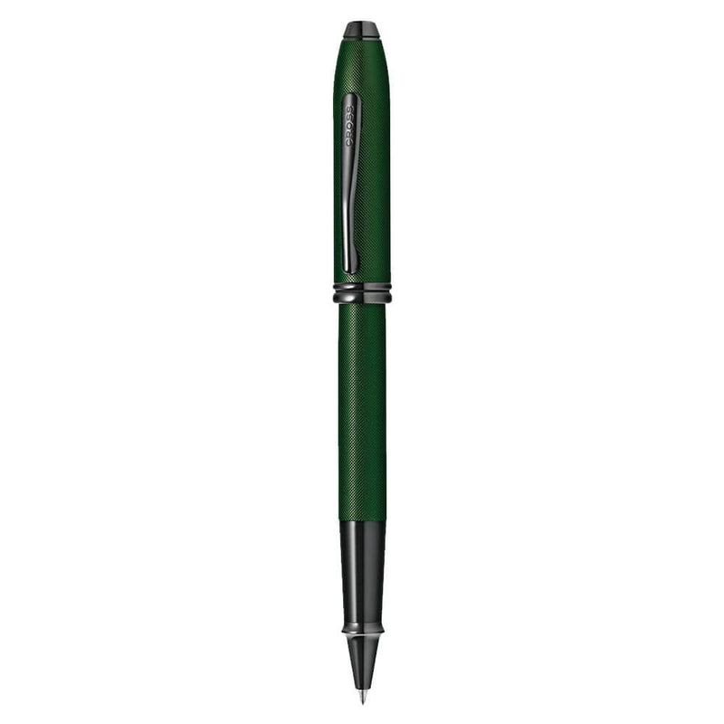 Townsend Green MicroKnurl and HP Black Pen