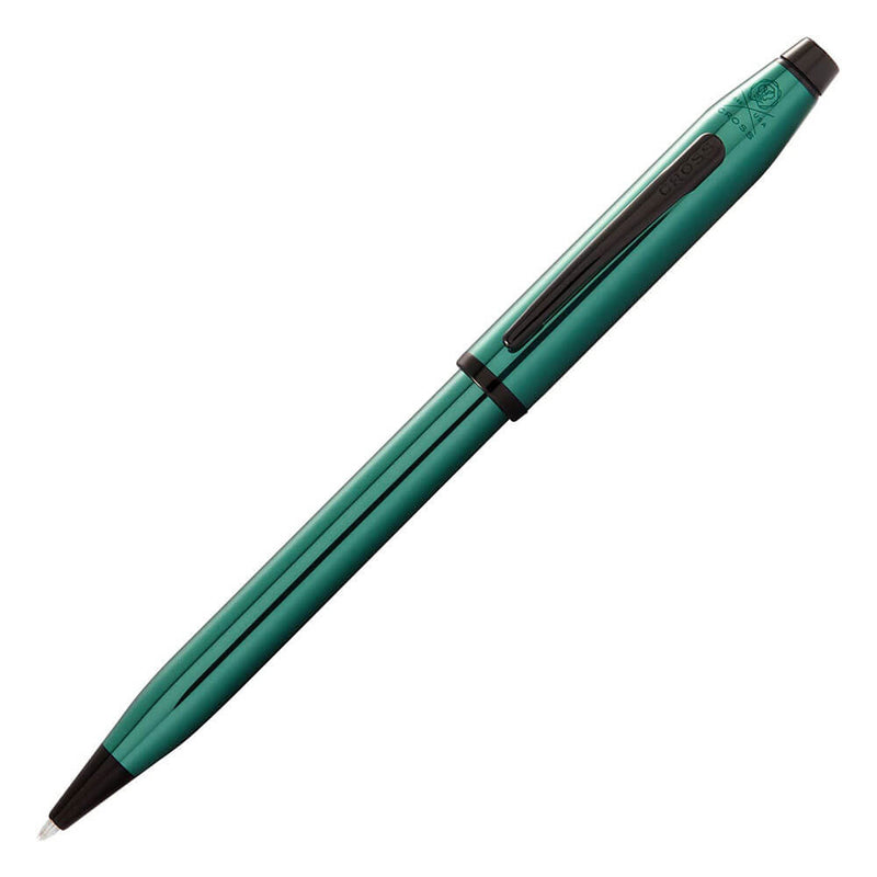 Century II Translucent Green w/ Black Trim -kynä