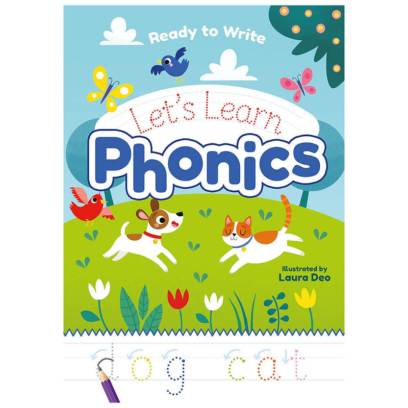 Ready to Write: Let's Trace Phonics Book by Catherine Casey