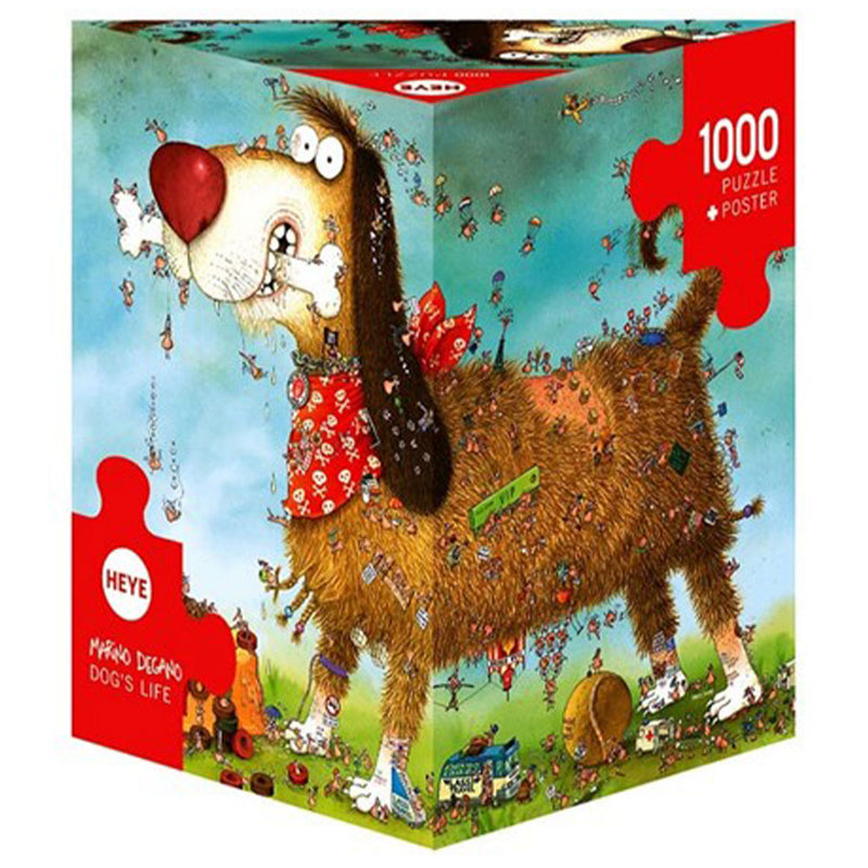 Heye Degano Triangular Jigsaw Puzzle 1000pcs