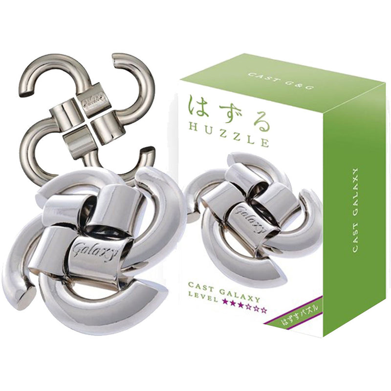 Hanayama L3 valettu Huzze Brain Teaser Puzzle