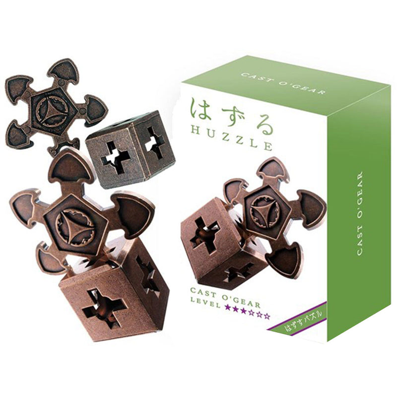 Hanayama L3 valettu Huzze Brain Teaser Puzzle