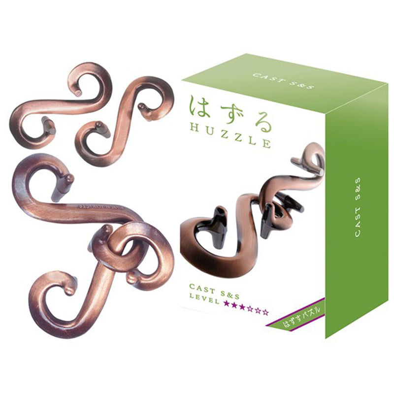 Hanayama L3 valettu Huzze Brain Teaser Puzzle