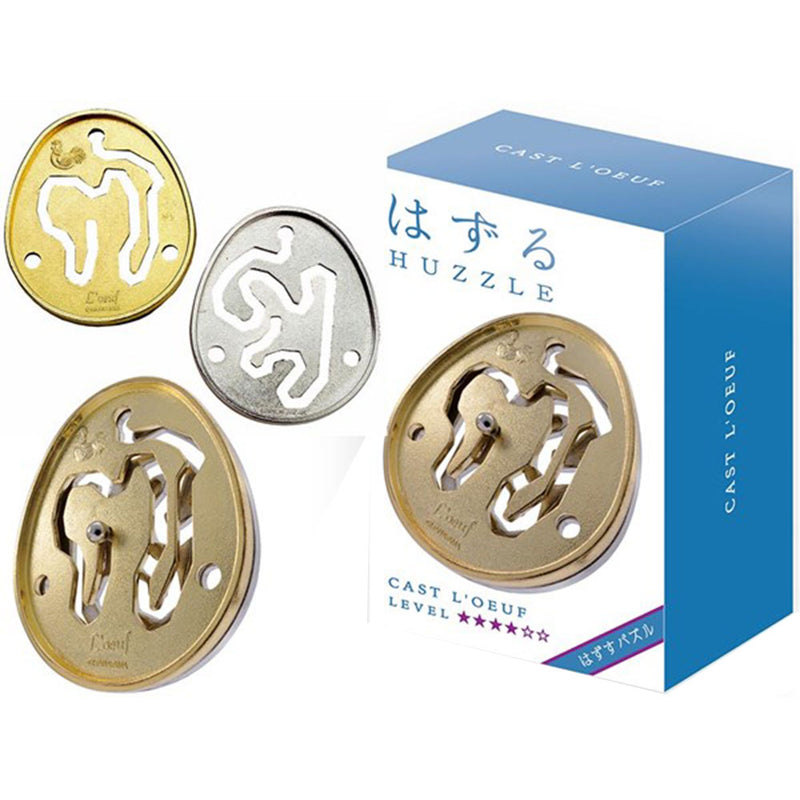 Hanayama L4 valettu Huzle Brain Teaser Puzzle