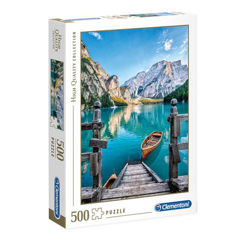 Clementoni Braies Lake Jigsaw Puzzle 500pcs