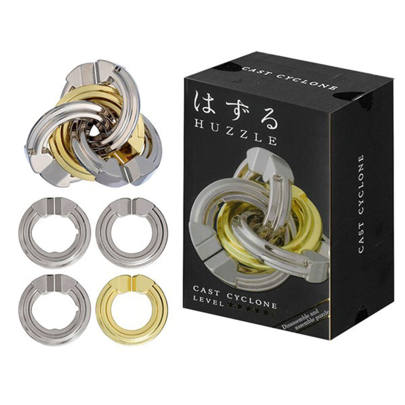 Hanayama L5 valettu Huzze Brain Teaser Puzzle