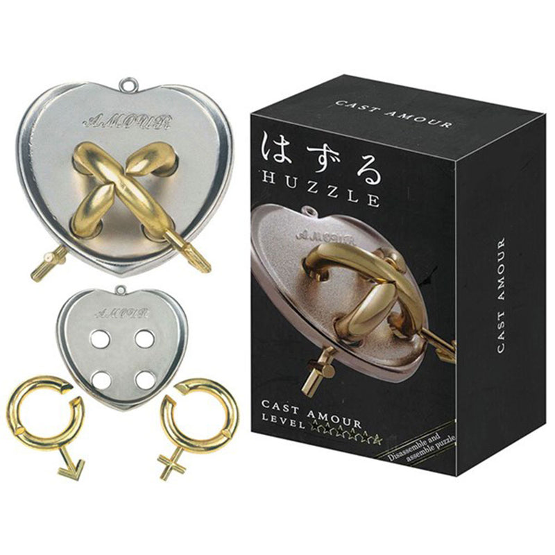 Hanayama L5 valettu Huzze Brain Teaser Puzzle