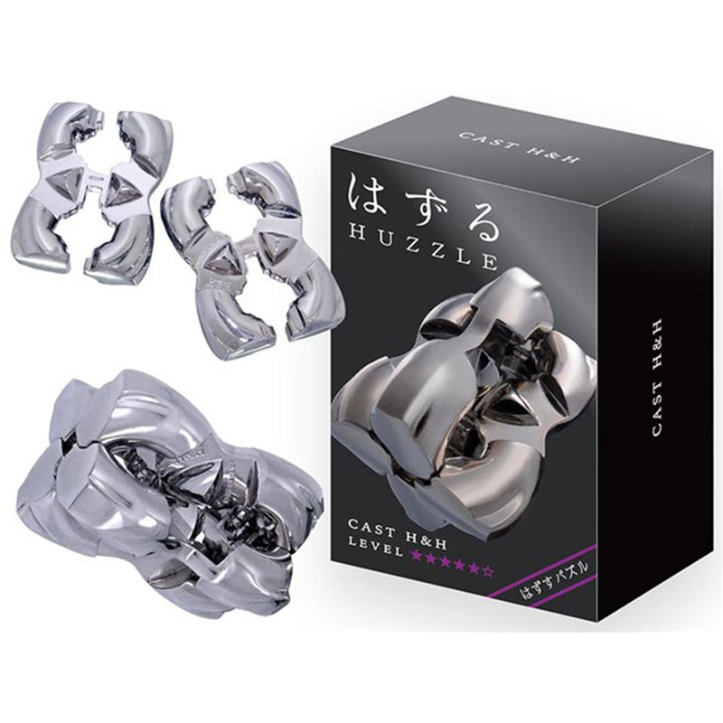 Hanayama L5 valettu Huzze Brain Teaser Puzzle