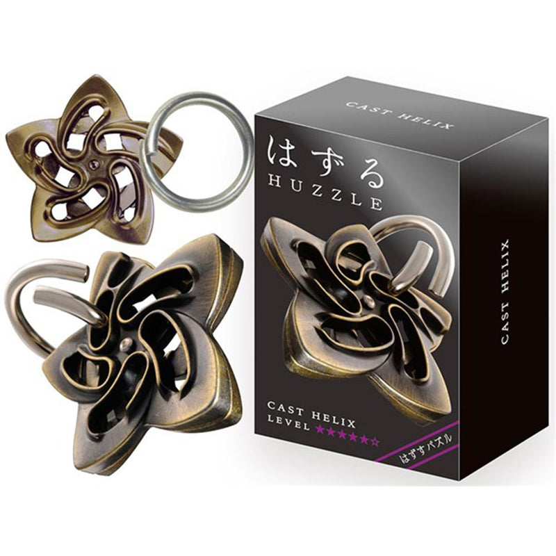 Hanayama L5 valettu Huzze Brain Teaser Puzzle