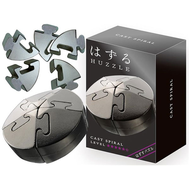 Hanayama L5 valettu Huzze Brain Teaser Puzzle