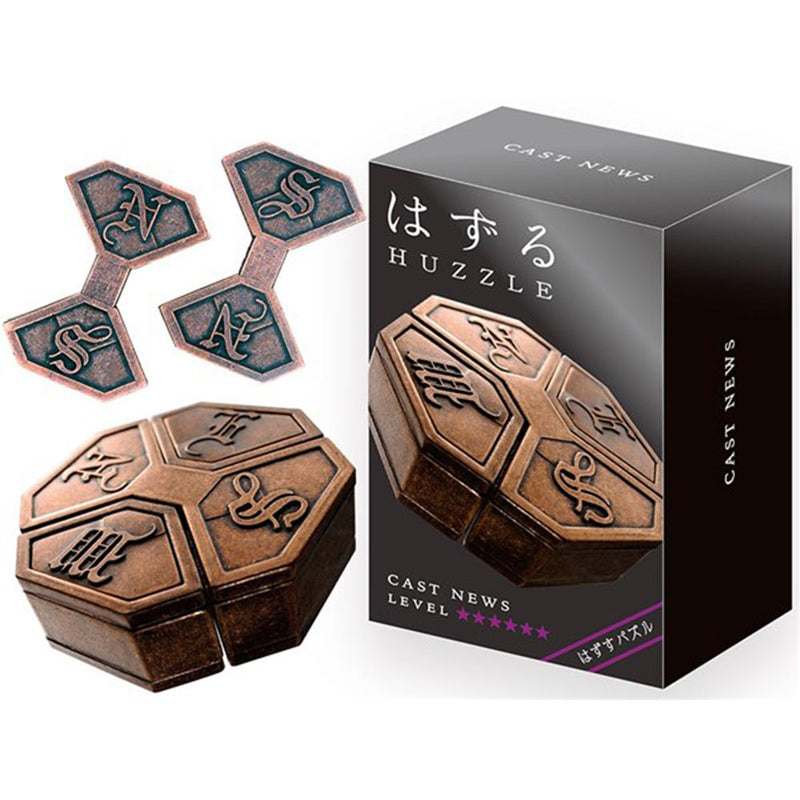 Hanayama L6 valettu Huzze Brain Teaser Puzzle