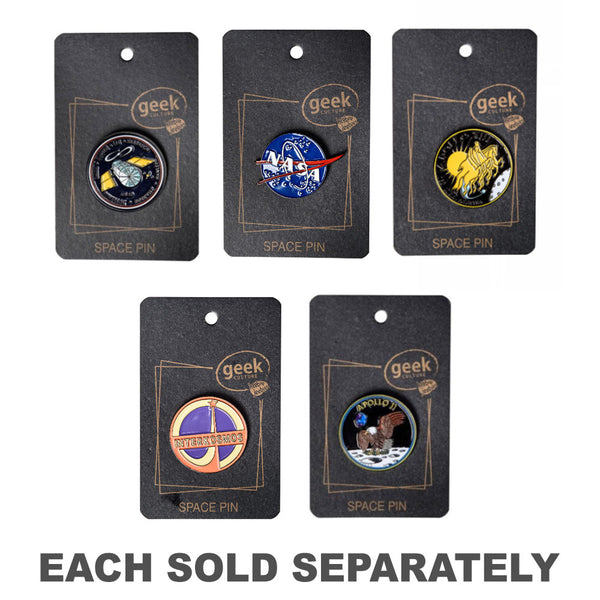 Space Enamel Pins