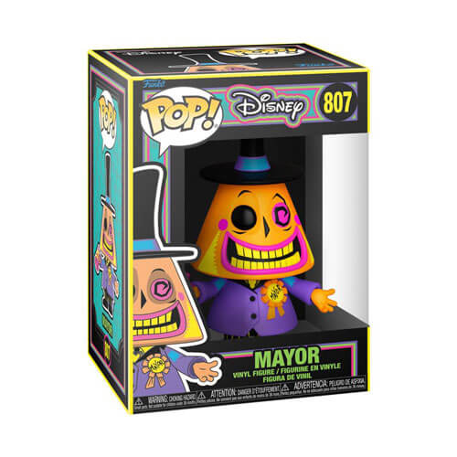 The Nightmare Before Christmas Mayor Black Light Pop! Vinyl