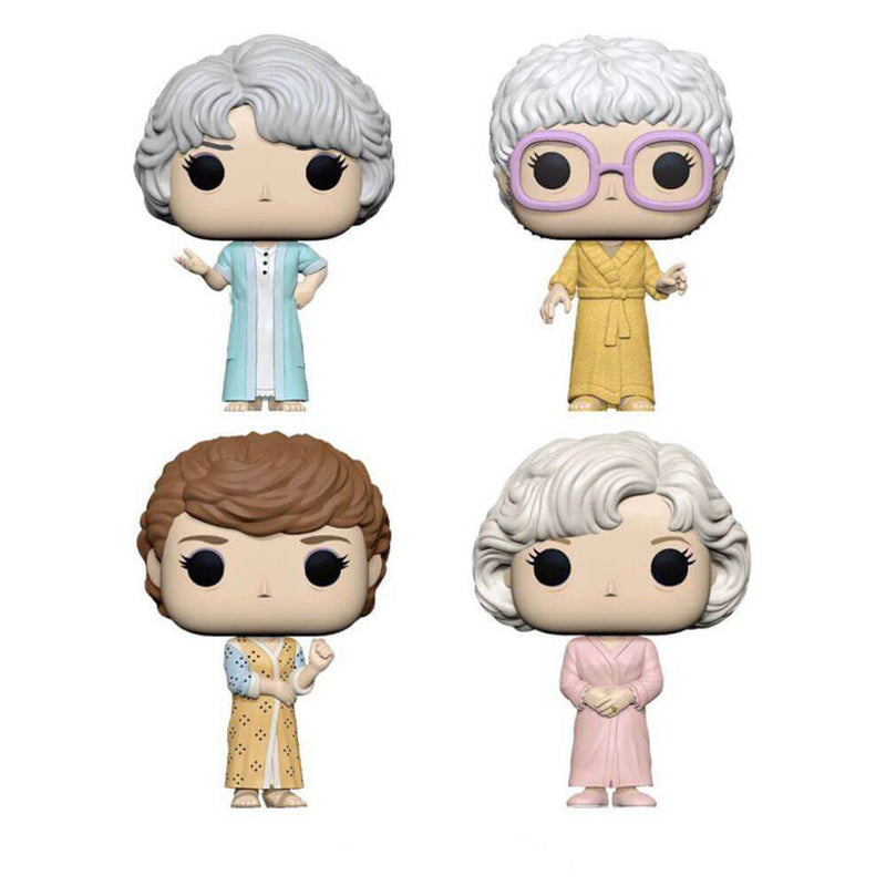 Golden Girls Golden Girls in Robes US Exclusive Pop! 4-Pack