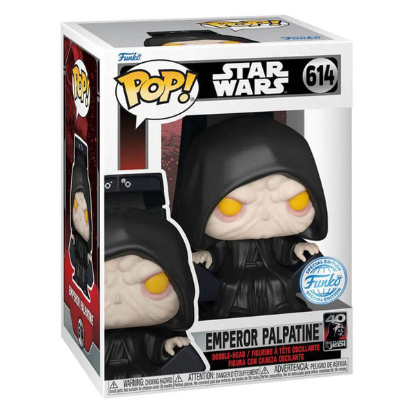 Star Wars 40th Anniv Emperor Spectating US Exclsv Pop! Vinyl