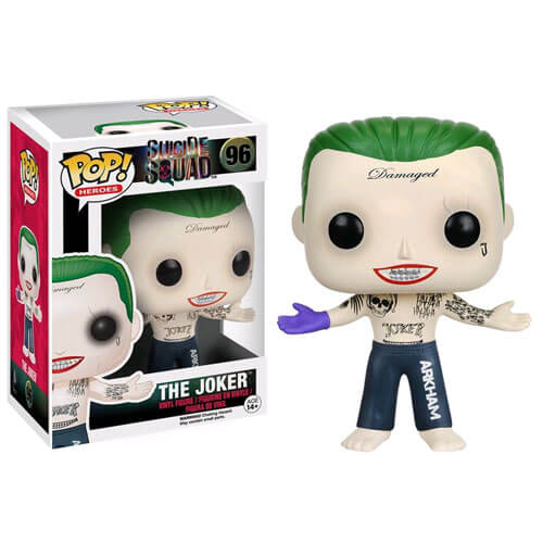 Suicide Squad Joker Shirtless Pop! Vinyl