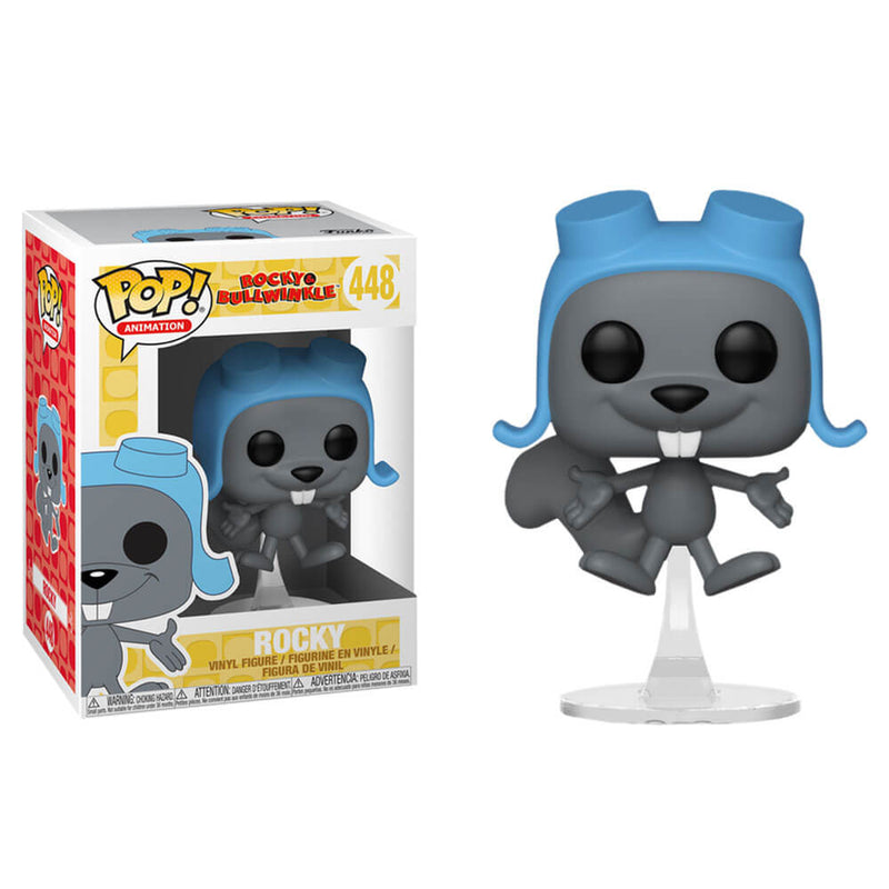 Rocky & Bullwinkle Flying Rocky Pop! Vinyl