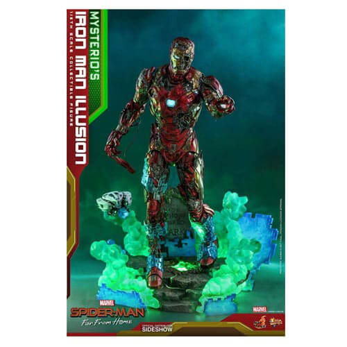 Spiderman FFH Iron Man Illusion 1:6 Scale 12" Action Fig