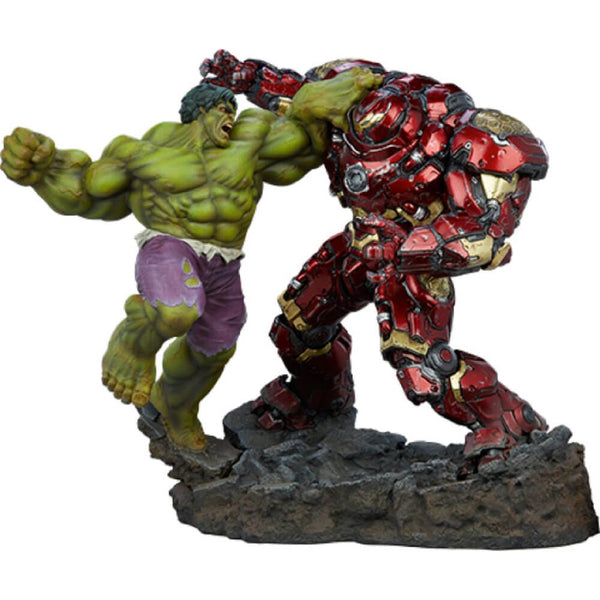 Marvel Comics Hulk vs Hulkbuster Maquette