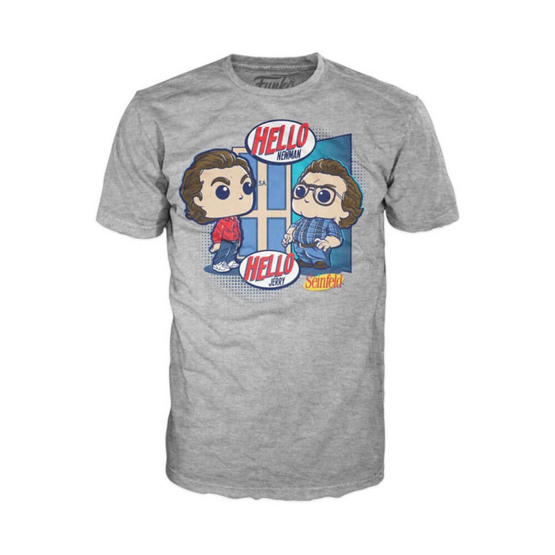 Seinfeld Jerry ja Newman Pop! Tee