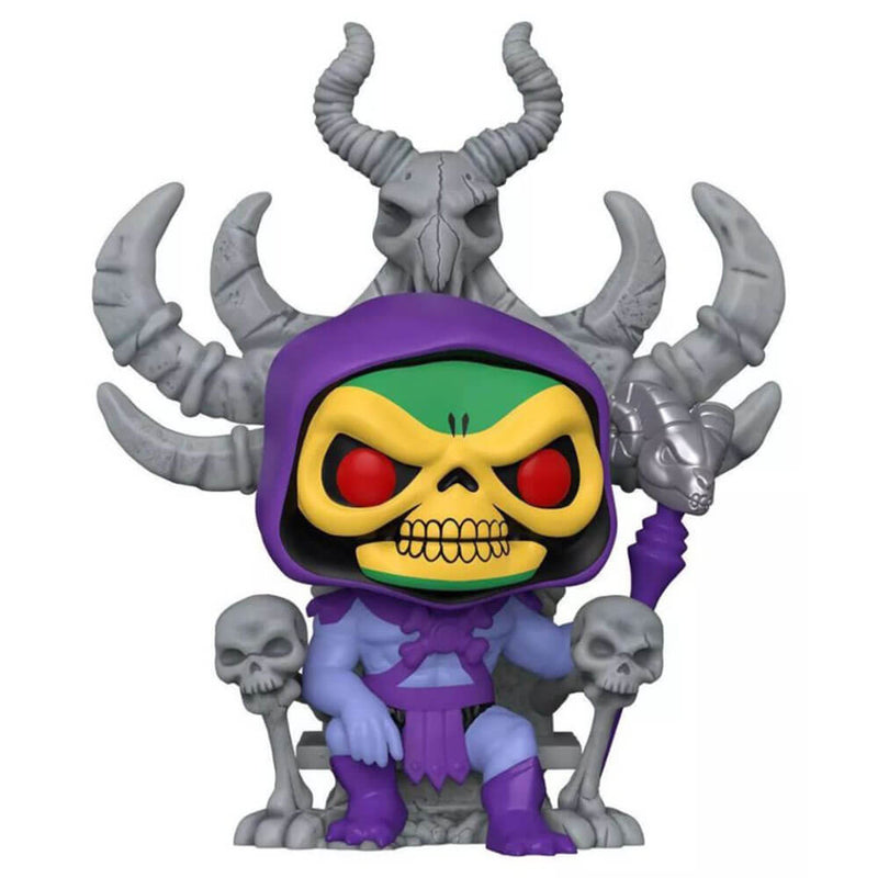 Skeletor on Throne US Exclusive Pop! Deluxe