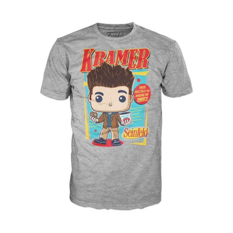 Seinfeld Kramer Prezel Pop! Tee