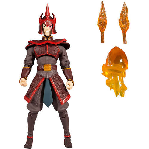 Avatar the Last Airbender Prince Zuko Helmeted Gold 7" Fig.