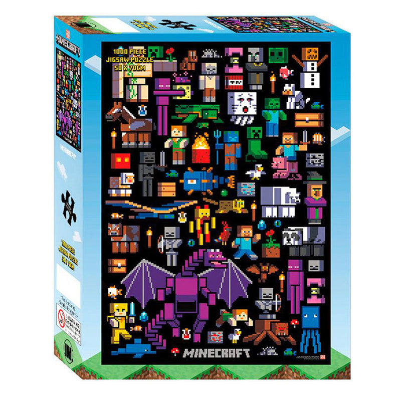 Minecraft 1000pc palapeli