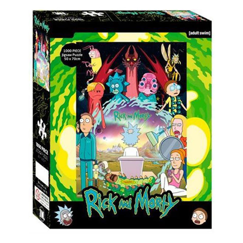 Rick ja Morty 1000pc palapeli