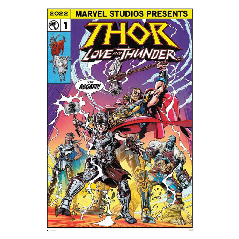 Thor: Rakkaus ja Thunder -juliste (61x91.5cm)