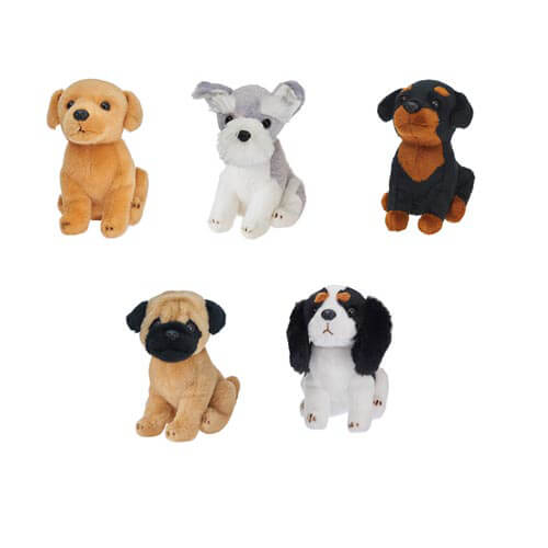 Cuddlimals Seated Dog 15cm