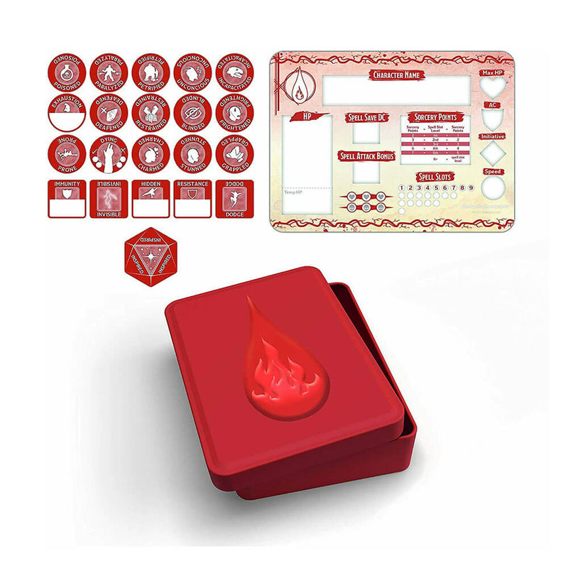 D&amp;D-Rollenspiel-Klassen-Token-Set