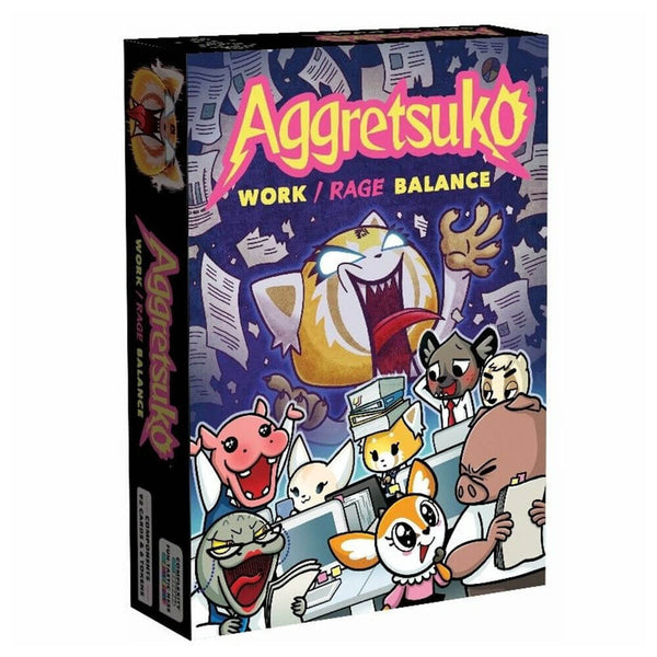 Aggretsuko Work/Rage Balance Board Game