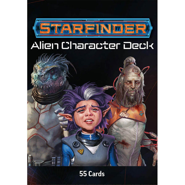 Starfinder Roleplaying Games Alien Character Deck