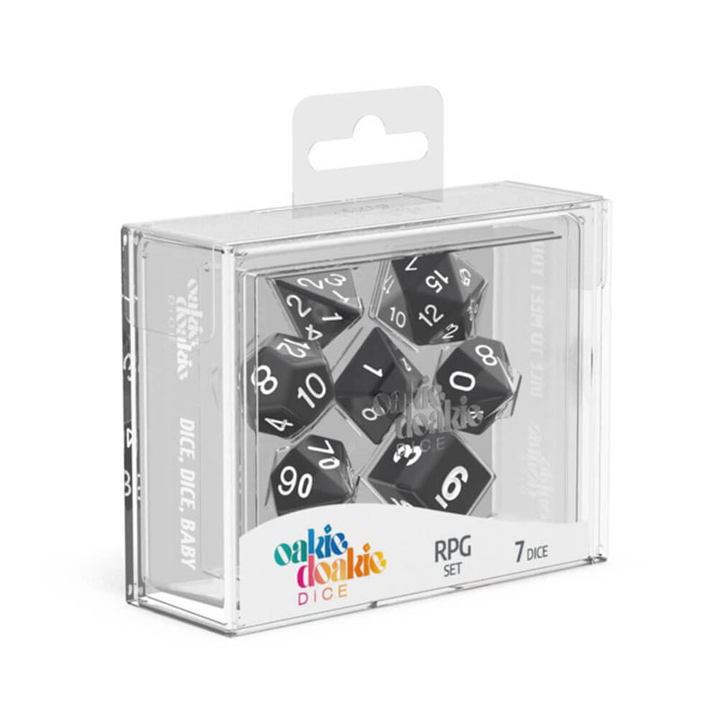 Oakie Doakie RPG Set Solid Dice 7kpl