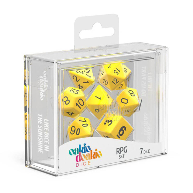 Oakie Doakie RPG Set Solid Dice 7kpl