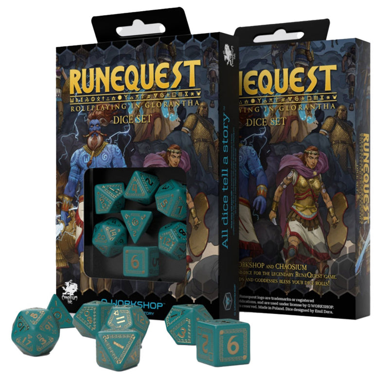 Q Workshop RunEquest noppasarja 7kpl