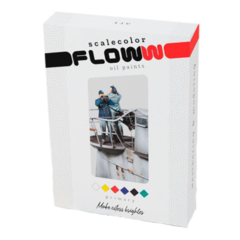 Asteikko 75 Scalekolor Floww Oil Paint Set