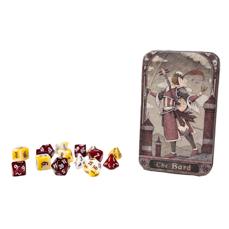 Beadle & Grimms Dice set i tenn