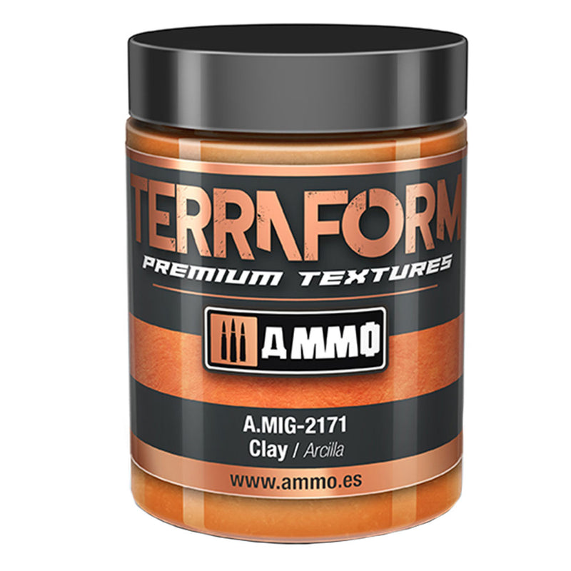 Ammo kirjoittanut Mig Premium Tekstuuri Terraform 100ml