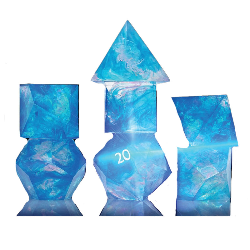 Sirius Cloak & Dagger Dice -sarja 7kpl