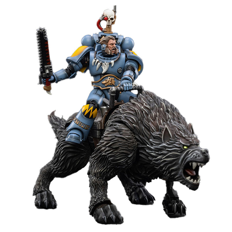 Space Wolves Thunderwolf -ratsuväki 1/18 asteikko