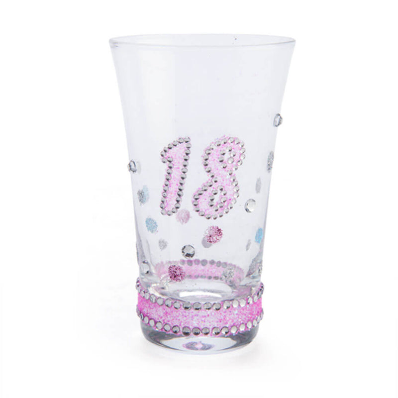 Födelsedag Sparkle Shot Glass