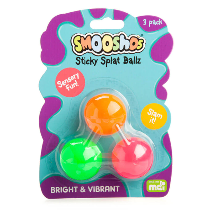 Smoosho's Sticky Splat Ballz (3er-Set)