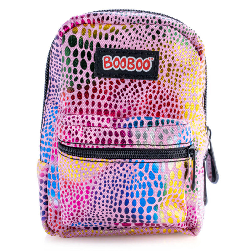 Booboo söt regnbågsfolie mini ryggsäck