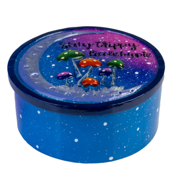 Stay Trippy Little Hippie Trinket Box