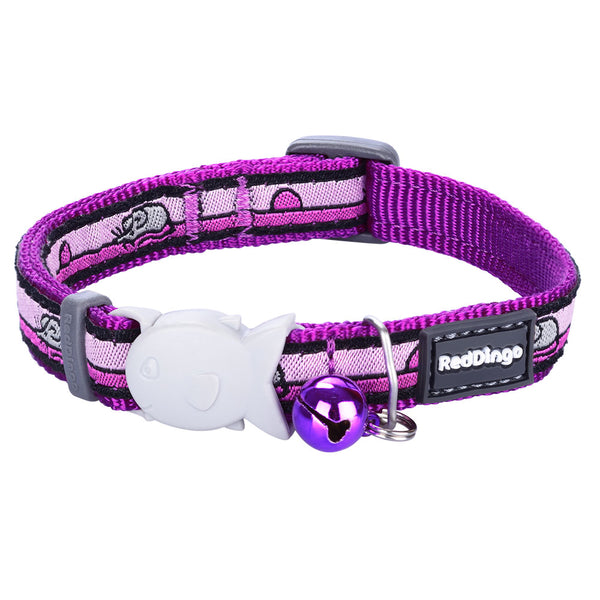 Mouse Cat Collar (Purple)