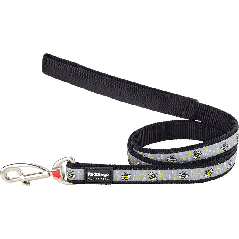 Bumble Bee Dog Lead (musta)