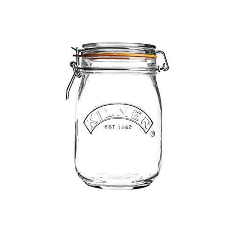 Kilner Clip Top Round purkki (selkeä)