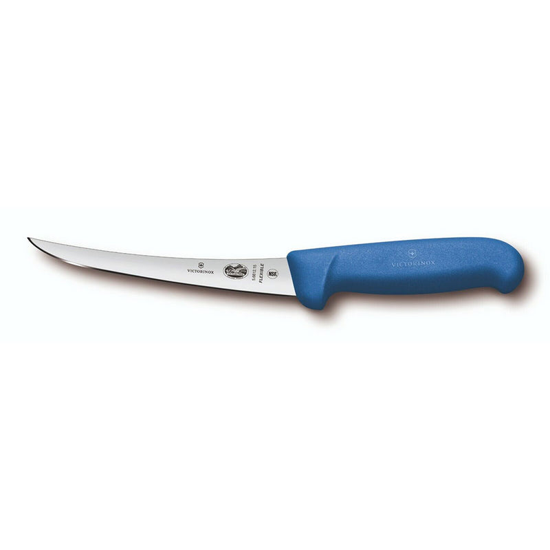 Krökt smalt blad fibrox boning kniv 15 cm